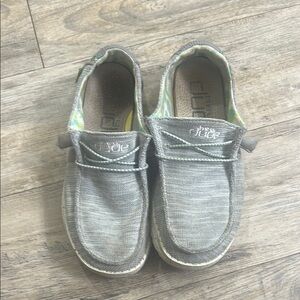 Hey Dude Gray Casual Shoes